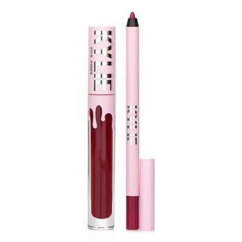 Kylie By Kylie Jenner - Matte Lip Kit: Matte Liquid Lipstick 3ml + Lip Liner 1.1g - # 403 Bite Me Image 1