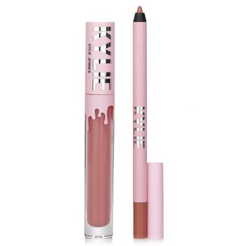 Kylie By Kylie Jenner - Velvet Lip Kit: Liquid Lipstick 3ml + Lip Liner 1.1g - # 700 Bare Image 1
