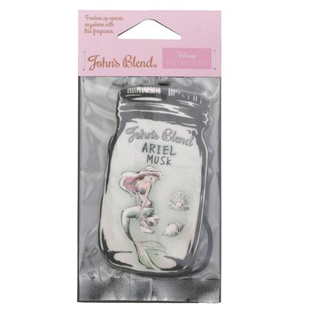 John's Blend - Disney Princess Air Freshener - Ariel Musk  - 1pc