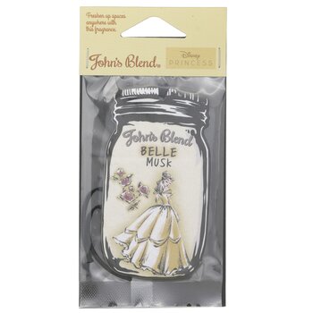 John's Blend - Disney Princess Air Freshener - Belle Musk  - 1pc