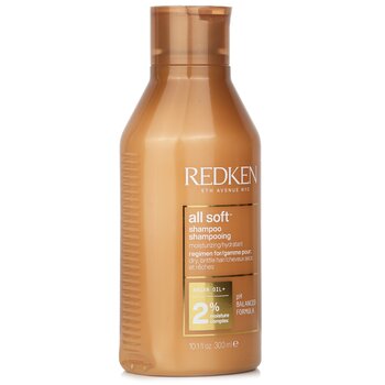 Redken - All Soft Shampoo (For Dry Brittle Hair) Image 1