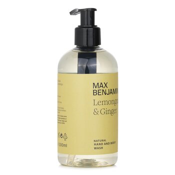 Max Benjamin - Natural Hand & Body Wash - Lemongrass & Ginger Image 1