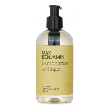 Natural Hand & Body Wash - Lemongrass & Ginger (300ml) 