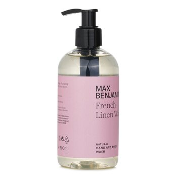 Max Benjamin - Natural Hand & Body Wash - French Linen Water Image 1