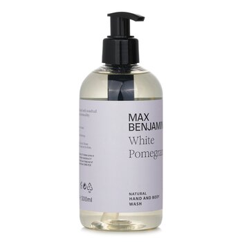 Max Benjamin - Natural Hand & Body Wash - White Pomegranate Image 1