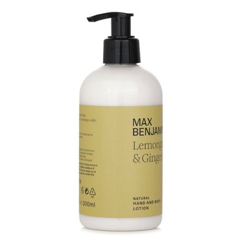 Max Benjamin - Natural Hand & Body Lotion - Lemongrass And Ginger Image 1