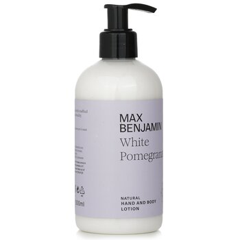 Max Benjamin - Natural Hand & Body Lotion - White Pomegranate Image 1