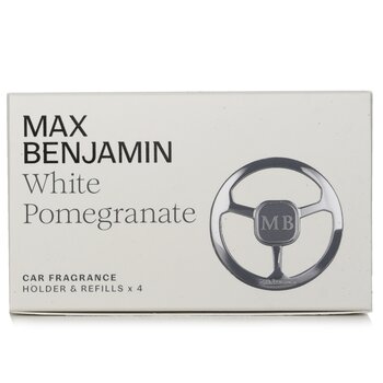 Max Benjamin - Car Fragrance Gift Set - White Pomegranate  - 4pcs