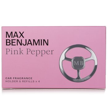 Max Benjamin - Car Fragrance Gift Set - Pink Pepper  - 4pcs