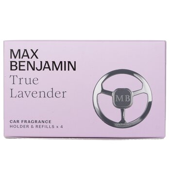 Max Benjamin - Car Fragrance Gift Set - True Lavender  - 4pcs