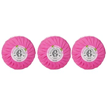 Roger & Gallet - Rose Wellbeing Soap Coffret Image 1