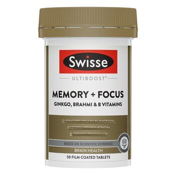 Swisse Memory + Focus 50 tablets [Parallel Import] 50 tablets
