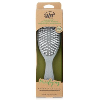 Wet Brush - Go Green Charcoal Infused Treatment & Shine Brush Image 1