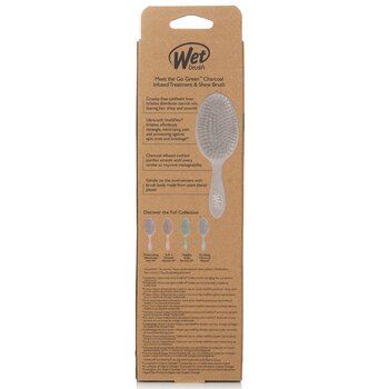 Wet Brush - Go Green Charcoal Infused Treatment & Shine Brush Image 2