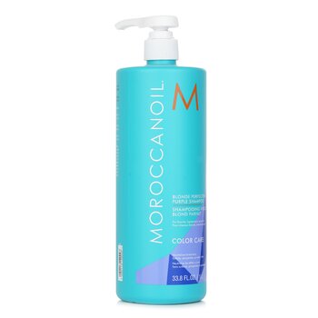 Moroccanoil - Blonde Perfecting Purple Shampoo (For Blonde, Lightened Or Grey Hair) Image 1