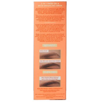 Grande Cosmetics (GrandeLash) - GrandeBROW 2 in 1 Tinted Brow Gel + Brow Enhancing Serum - # Medium Image 2