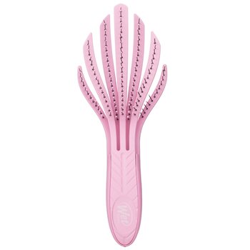 Go Green Curly Detangling Hair Brush - # Pink (1pcs) 