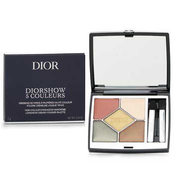 Christian Dior - Diorshow 5 Couleurs Longwear Creamy Powder Eyeshadow Palette - # 343 Khaki Image 1