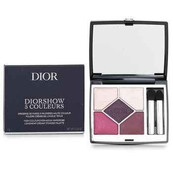 Christian Dior - Diorshow 5 Couleurs Longwear Creamy Powder Eyeshadow Palette - # 183 Plum Tutu Image 1