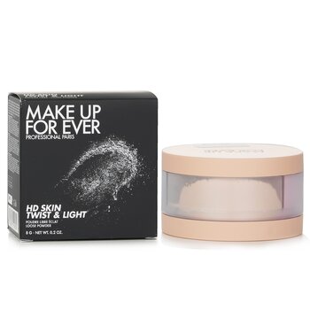 Make Up For Ever - HD Skin Twist & Light Loose Powder - # 1.0 Clair/Light Image 1