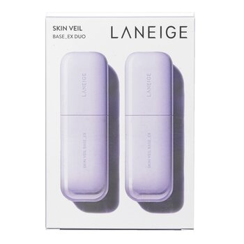 Laneige - Skin Veil Base EX SPF 28 Duo Set - # No. 40 Purple Image 2