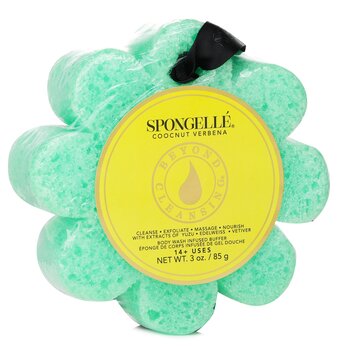 Spongelle - Wild Flower Soap Sponge - Coconut Verbena (Green) Image 1