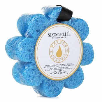 Spongelle - Wild Flower Soap Sponge - Freesia Pear (Blue) Image 1