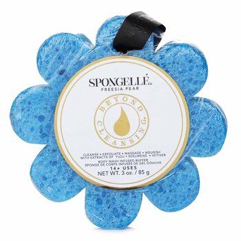 Wild Flower Soap Sponge - Freesia Pear (Blue) (1pc/85g) 
