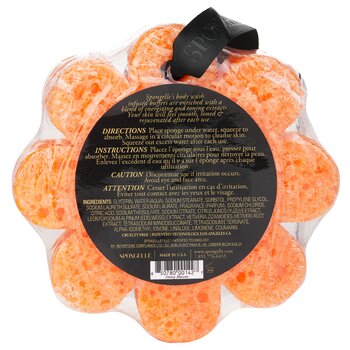 Spongelle - Wild Flower Soap Sponge - Honey Blossom (Orange) Image 2