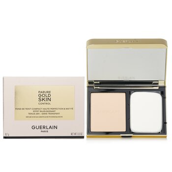 Guerlain - Parure Gold Skin Control High Perfection Matte Compact Foundation - # 0N Neutral Image 1