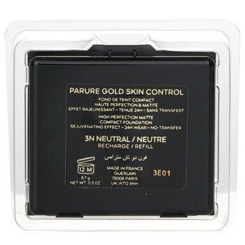 Guerlain - Parure Gold Skin Control High Perfection Matte Compact Foundation Refill - # 3N Image 2