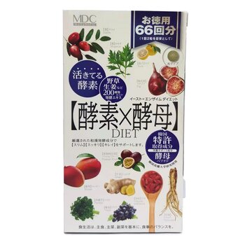 Metabolic Metabolic Natural Fruit and Vegetable Enzyme X Yeast Detox 132pcs/pack