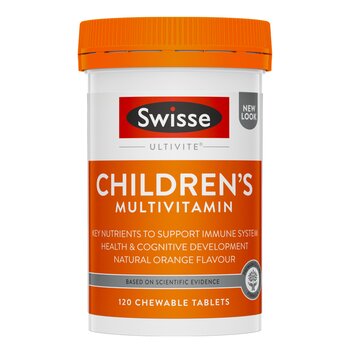 Swisse Childrens Ultivite Multivitamin 120 capsules