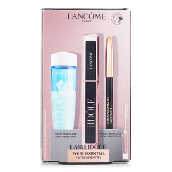 Lancome - Lash Idole Mascara Set: Volumizing Mascara 8ml + Le Crayon Khol - No. 01 Black 0.7g + Non-Oily Instant Cleanser 30ml 942911 Image 2