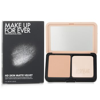 Make Up For Ever - HD Skin Matte Velvet 24HR Undetectable Blurring Powder Foundation - # 1R12 Image 1