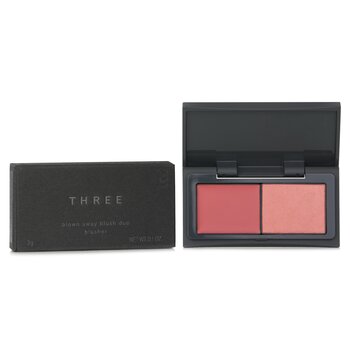 THREE - Blown Away Blush Duo - # 04 Breeze Walker Image 1