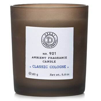 Depot - No. 901 Ambient Fragrance Candle - Classic Cologne  - 160g/5.6oz