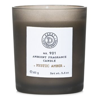 Depot - No. 901 Ambient Fragrance Candle - Mystic Amber  - 160g/5.6oz