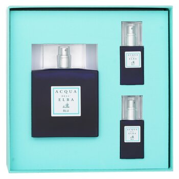 Eau De Parfum Blu Fragrance For Men Coffret: (3pcs) 