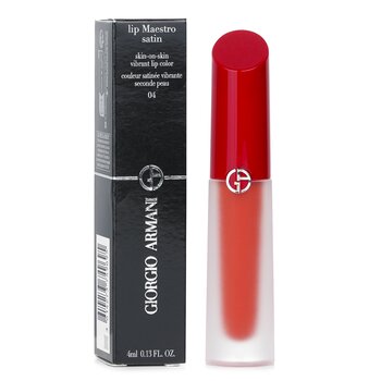 Giorgio Armani - Lip Maestro Satin Skin On Skin Vibrant Lip Color - # 04 Live Concert Image 1