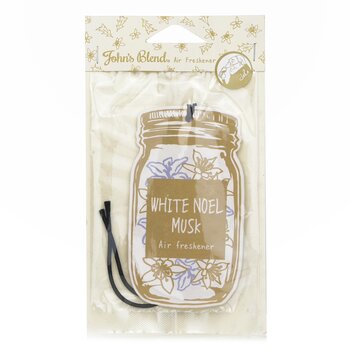 John's Blend - Air Freshener - White Noel Musk  - 1pc