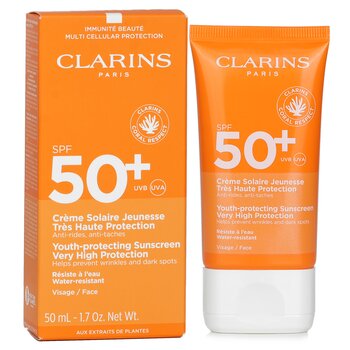 Clarins - Youth Protecting Sunscreen High Protection SPF 50 Image 1