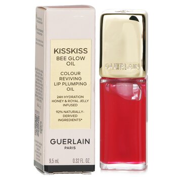 Guerlain - KissKiss Bee Glow Oil Colour Reviving Lip Plumping Oil - # 775 Poppy Glow Image 1