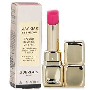 Guerlain - KissKiss Bee Glow Lip Balm - # 458 Pop Rose Glow Image 1