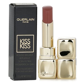 Guerlain - KissKiss Shine Bloom Lipstick - # 119 Floral Nude Image 1