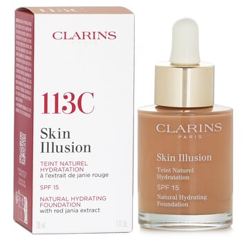 Clarins - Skin Illusion Natural Hydrating Foundation SPF 15 #113C Image 1