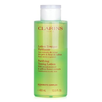 Clarins Tisztító tonizáló lotion rétifű és sáfrányvirág kivonatokkal – kombinált zsíros bőrre 400ml/13.5oz
