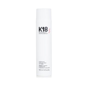 K18 Επαγγελματική μάσκα μαλλιών για μοριακή επανόρθωση 150ml/5oz