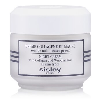 Sisley Ujędrniający krem na noc z kolagenem i malwą Botanical Night Cream With Collagen & Woodmallow 50ml/1.6oz