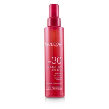 Decleor Aroma Sun Expert Summer Oil For Body & Hair SPF 30 שמן עבור הגוף והשיער 150ml/5oz
